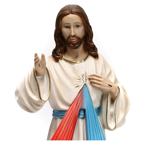 Divine Mercy Jesus 40 cm, plaster 2