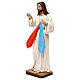 Divine Mercy Jesus 40 cm, plaster s3