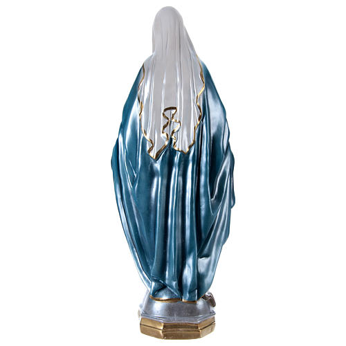 Our Lady of Miracles 60 cm in mother-of-pearl plaster 5
