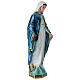Our Lady of Miracles 60 cm in mother-of-pearl plaster s5