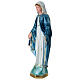 Madonna Miracolosa 60 cm gesso madreperlato s3