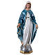 Our Lady of Miracles statue in pearlized plaster, 60 cm s1