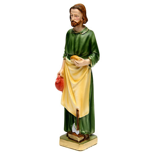 Statue en plâtre St Joseph travailleur 30 cm 2
