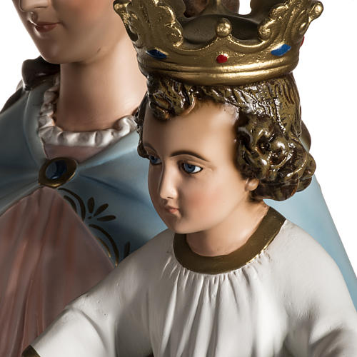 Maria, Hilfe der Christen, aus Kunstharz, 130 cm, Kristallaugen 10