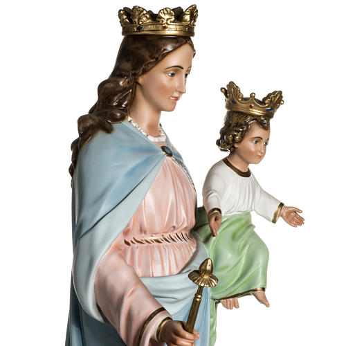 Maria, Hilfe der Christen, aus Kunstharz, 130 cm, Kristallaugen 12
