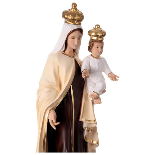 Nuestra Señora del Monte Carmelo en resina 60cm 3