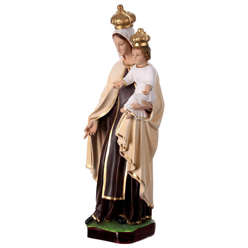 Nuestra Señora del Monte Carmelo en resina 60cm 4