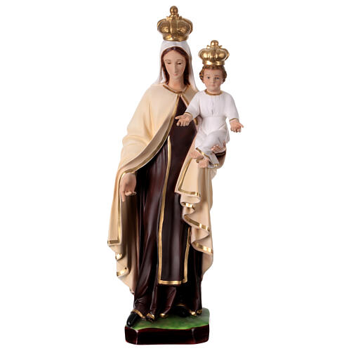 Madonna del Carmelo 60 cm resina 1