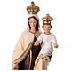 Our Lady  of Carmel statue in resin, 60 cm s2