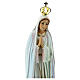 Virgen de Fátima con palomas en resina s2