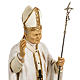 Jean Paul II veste blanche 50 cm résine Fontanini s2