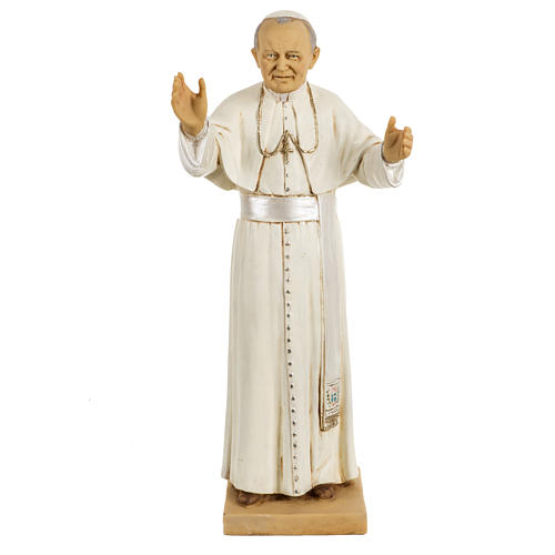 Statue Jean Paul II 50 cm résine Fontanini 1