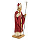 Jean Paul II veste rouge 50 cm résine Fontanini s3