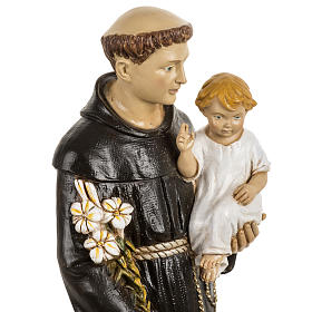 Statue Antonius von Padua aus Harz 50cm, Fontanini