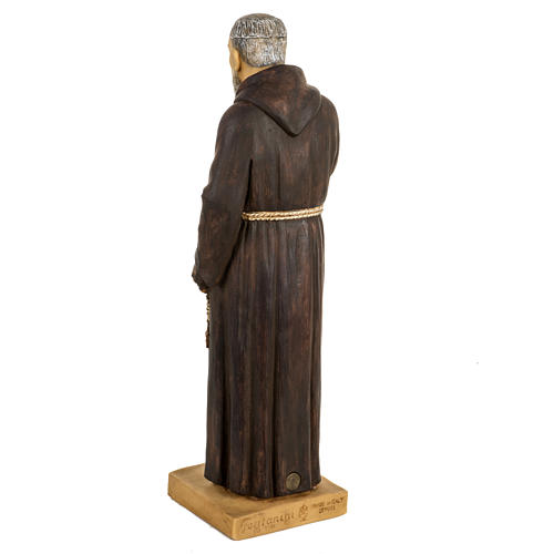Statue Saint Pio 50 cm résine Fontanini 4