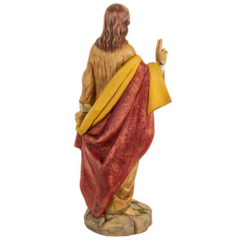 Statue Sacré coeur 50 cm résine Fontanini 6