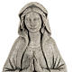 Nossa Senhora de Lourdes 50 cm resina Fontanini acabamento pedra s2