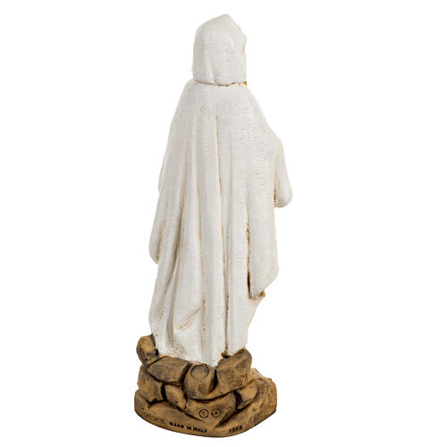 Statue Gottesmutter von Lourdes Harz 50cm, Fontanini 6