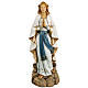 Statue Gottesmutter von Lourdes Harz 50cm, Fontanini s1