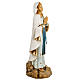 Statue Gottesmutter von Lourdes Harz 50cm, Fontanini s4