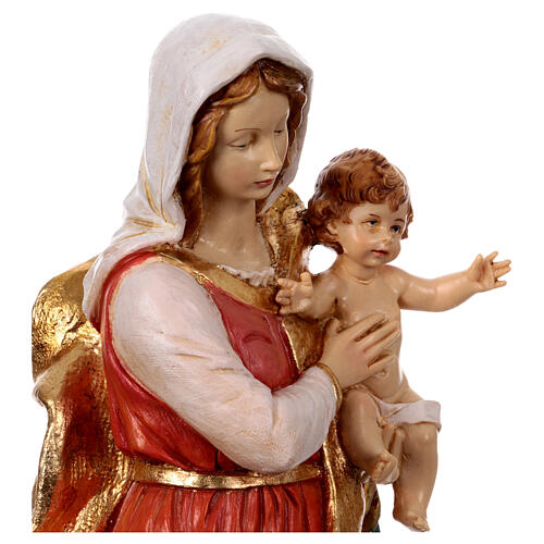 Virgen con el Niño 50 cm. resina Fontanini 6