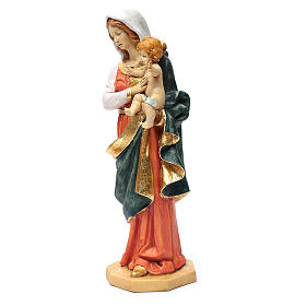 Statua Madonna con bambino 50 cm resina Fontanini