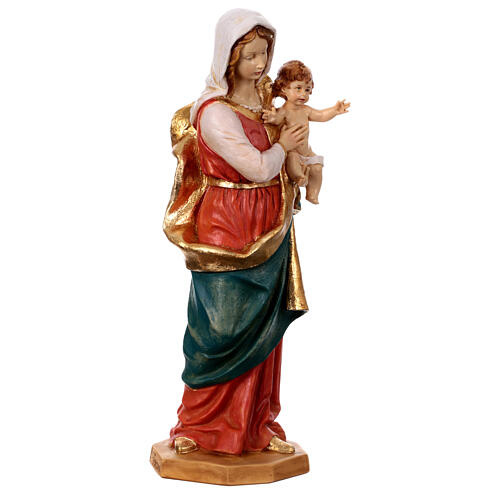 Statua Madonna con bambino 50 cm resina Fontanini 5