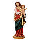 Statua Madonna con bambino 50 cm resina Fontanini s1