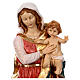 Statua Madonna con bambino 50 cm resina Fontanini s2