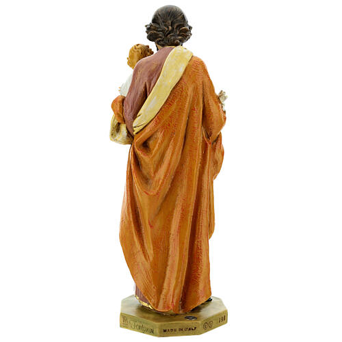 San Giuseppe con bambino 50 cm resina Fontanini 6
