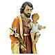 San Giuseppe con bambino 50 cm resina Fontanini s2