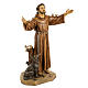 Heilig Franziskus aus Assisi 50 cm Harz Fontanini s2