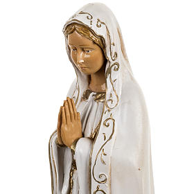Virgen de Fátima 40 cm. estatua resina Fontanini.