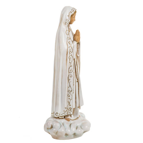 Virgen de Fátima 40 cm. estatua resina Fontanini. 3