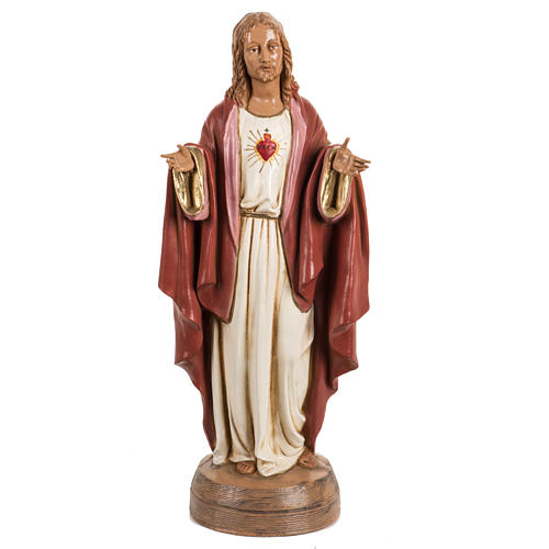 Statue Heiligstes Herz Jesu 40 cm von Fontanini 1