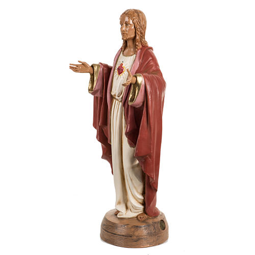 Statue Heiligstes Herz Jesu 40 cm von Fontanini 2