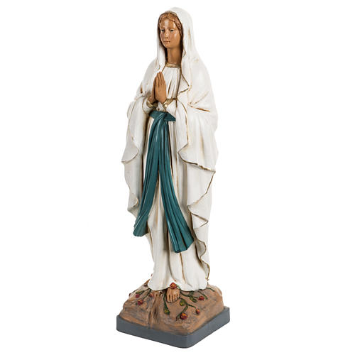 Statue Virgin of Lourdes in Resin 40cm, Fontanini 2