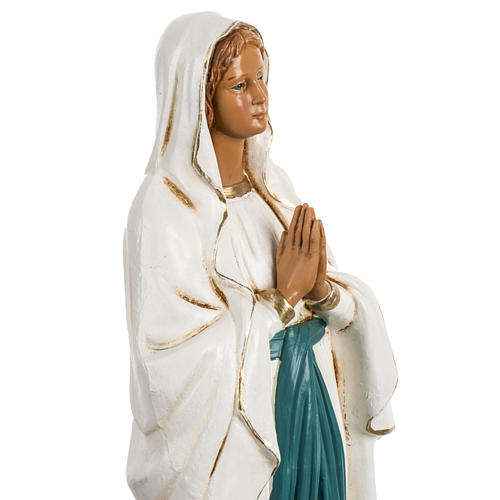 Statue Virgin of Lourdes in Resin 40cm, Fontanini 3