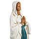 Statue Virgin of Lourdes in Resin 40cm, Fontanini s3