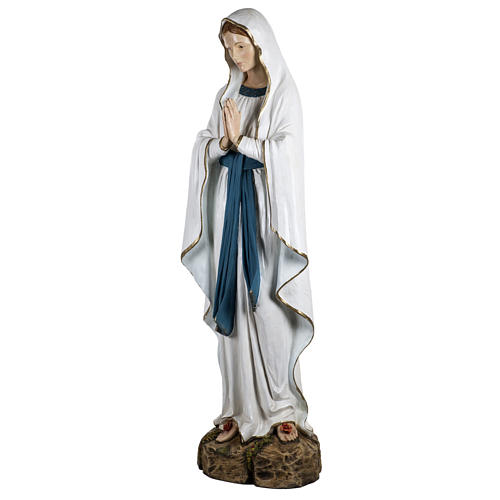 Notre Dame de Lourdes 170 cm résine Fontanini 3