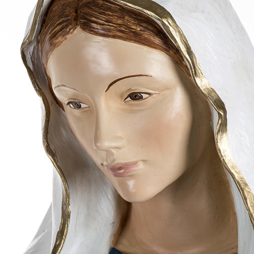 Madonna di Lourdes 170 cm resina Fontanini 5