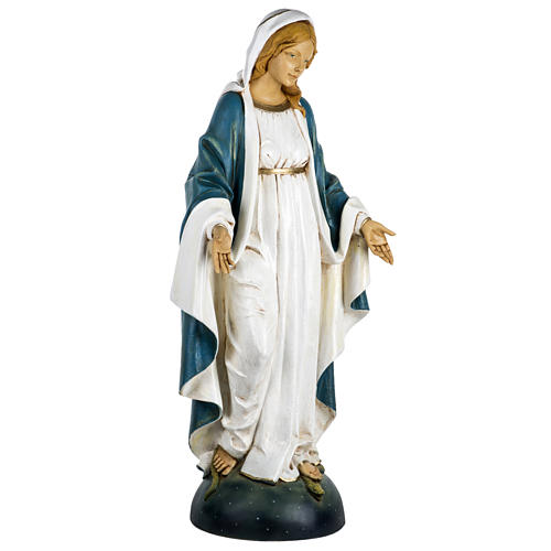 Statue Vierge Immaculée 100 cm résine Fontanini 4