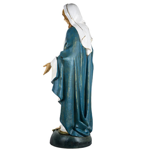 Statue Vierge Immaculée 100 cm résine Fontanini 6