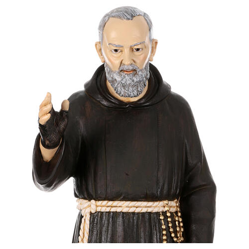 Figura Padre Pio 100 cm. resina Fontanini 2