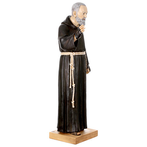 Figura Padre Pio 100 cm. resina Fontanini 7