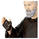Statua Padre Pio 100 cm resina Fontanini s6