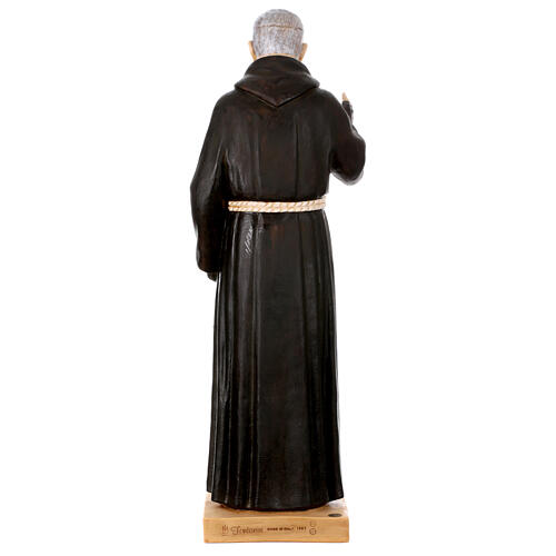 Imagem Padre Pio de Pietrelcina 100 cm resina Fontanini 9