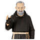 Imagem Padre Pio de Pietrelcina 100 cm resina Fontanini s2