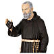 Imagem Padre Pio de Pietrelcina 100 cm resina Fontanini s4