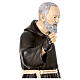 Imagem Padre Pio de Pietrelcina 100 cm resina Fontanini s8